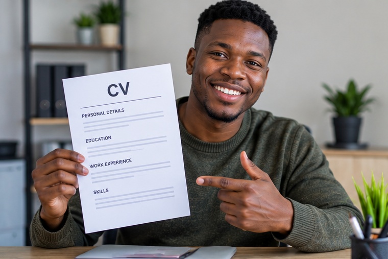 What skills should I put on my CV when applying for jobs in South Africa