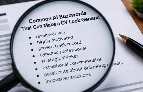 Common AI CV buzzwords that can make a job application sound generic