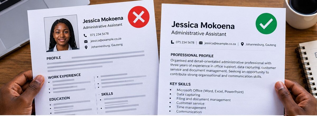 Should a CV have a photo? Comparison of a CV with a photograph and a CV without one