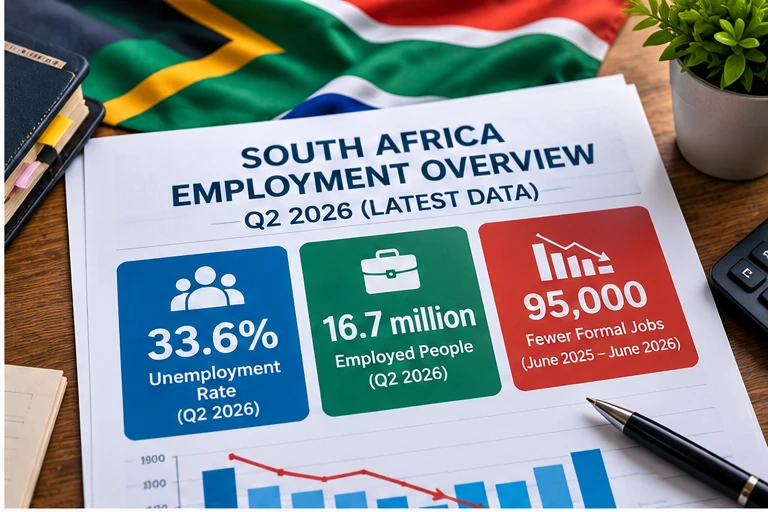 South Africa employment and unemployment outlook heading into 2027