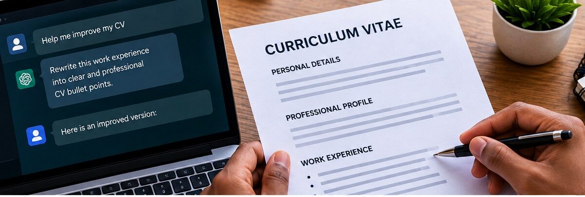 Will employers know if I use ChatGPT for my CV? AI-assisted CV being reviewed and edited